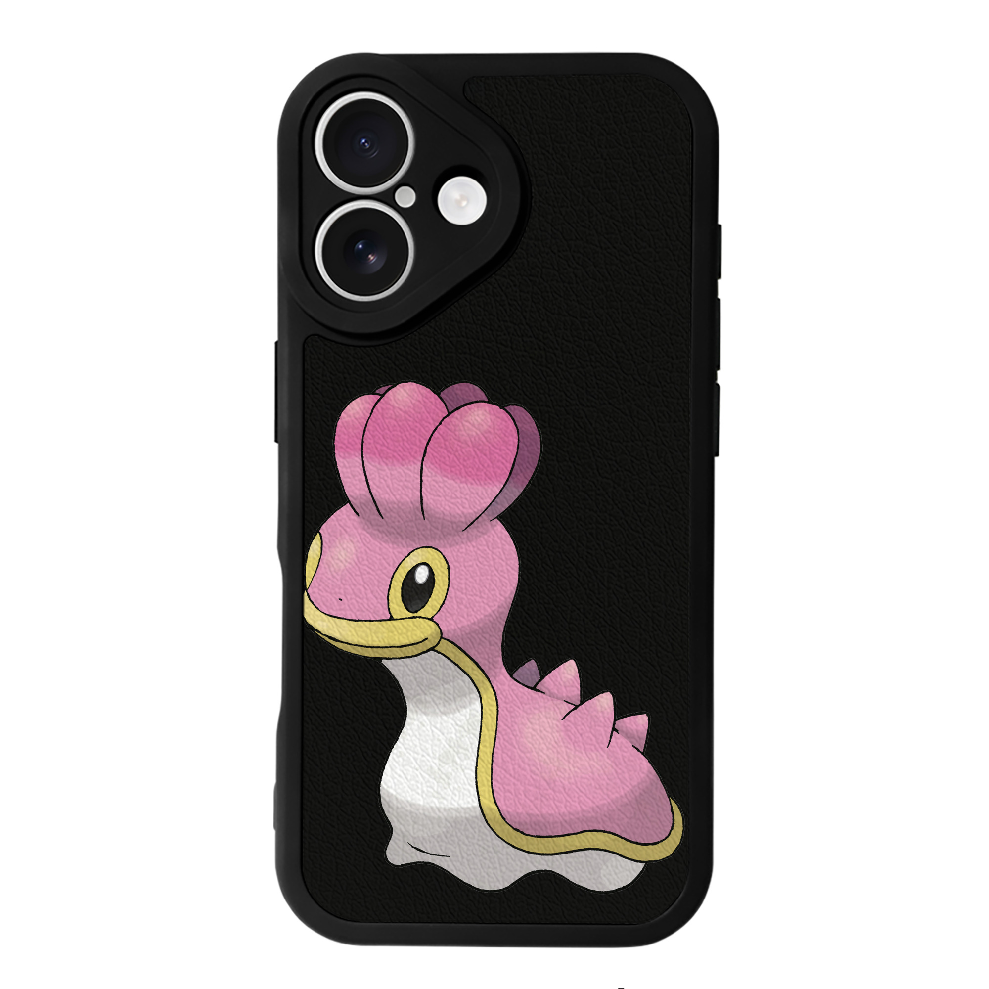 （画像用） ポケットモンスター Pokémon 【iPhone 16シリーズ対応】シリコンスマホケース（レザー調） 材質：シリコン